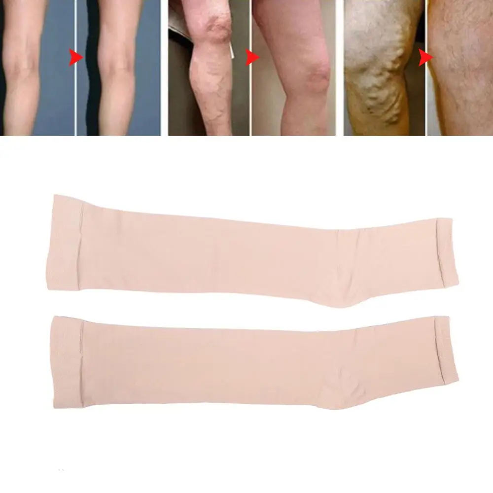 Compression Sleeve Calf - 1Pair Medical Compression Socks 30-40mmHg Middle