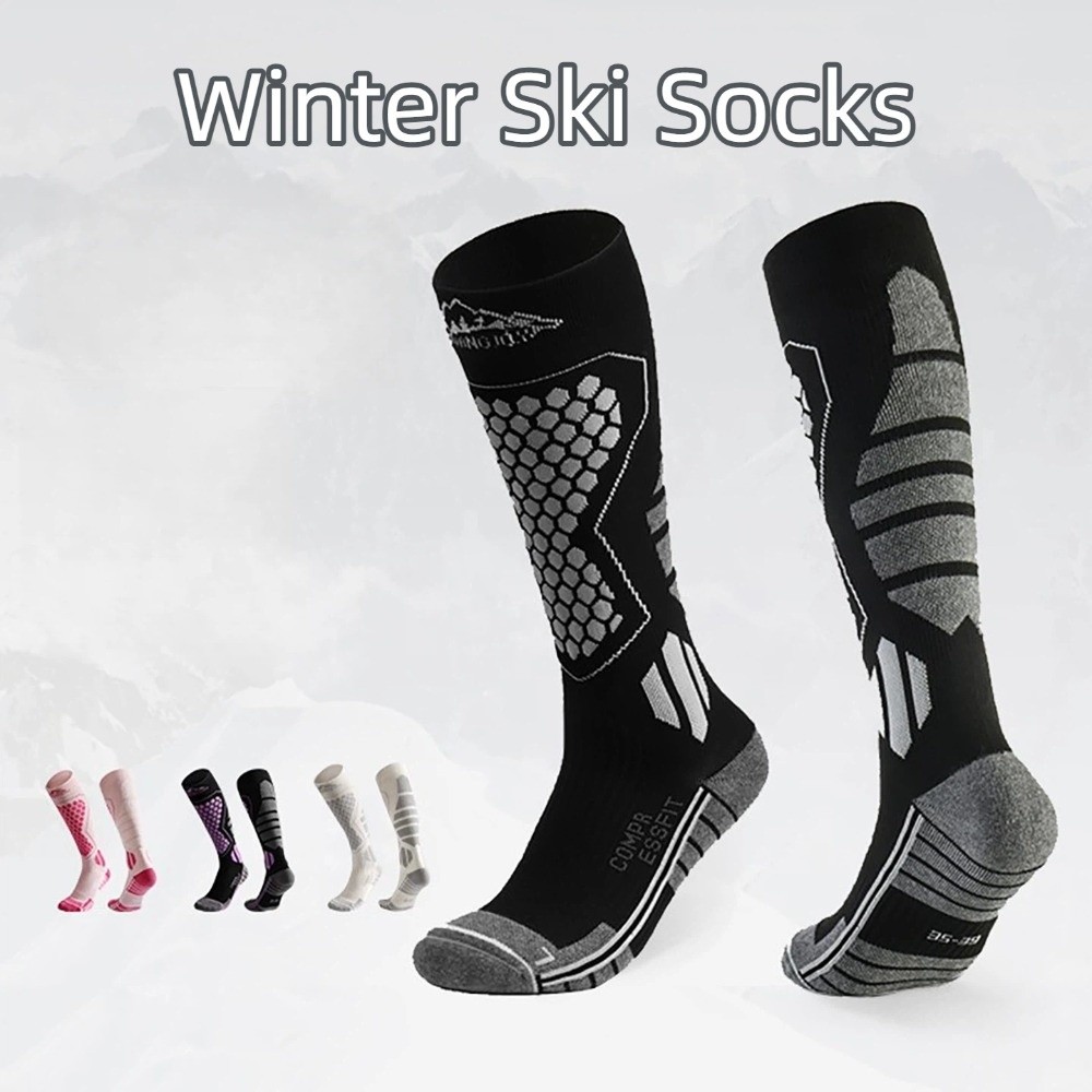 New Thickened Ski Socks Anti-s - Thermal Sock Winter recension och pris