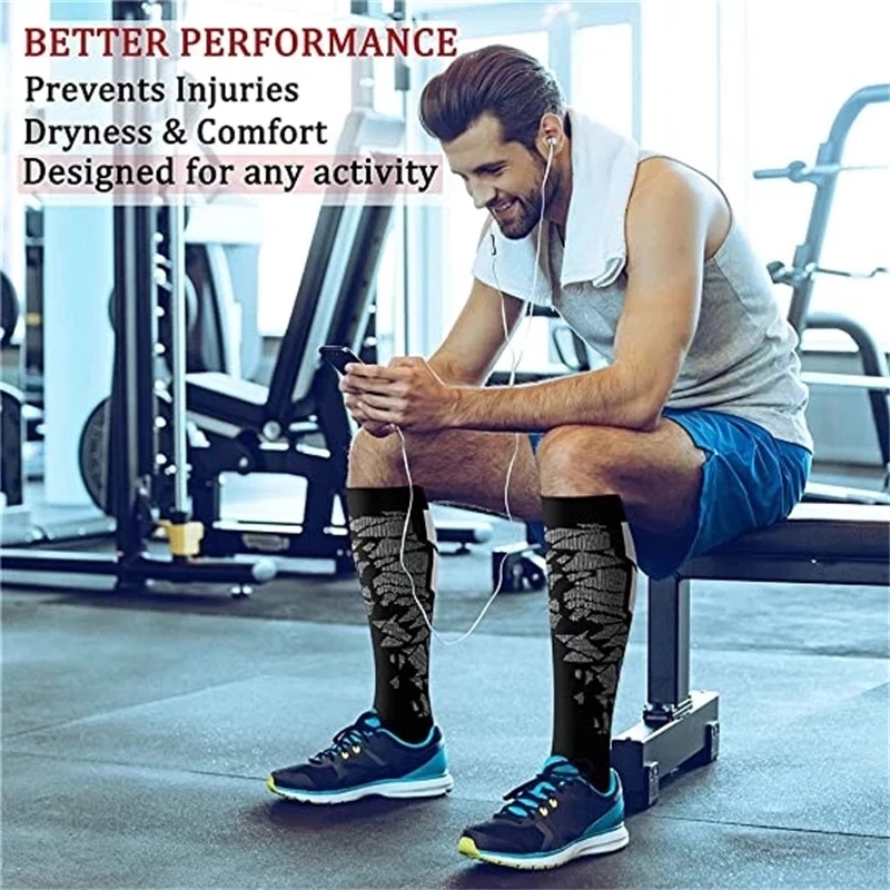 WRELS 1/2/3 Pairs Compression  - Athletic Sock Cushion recension och pris
