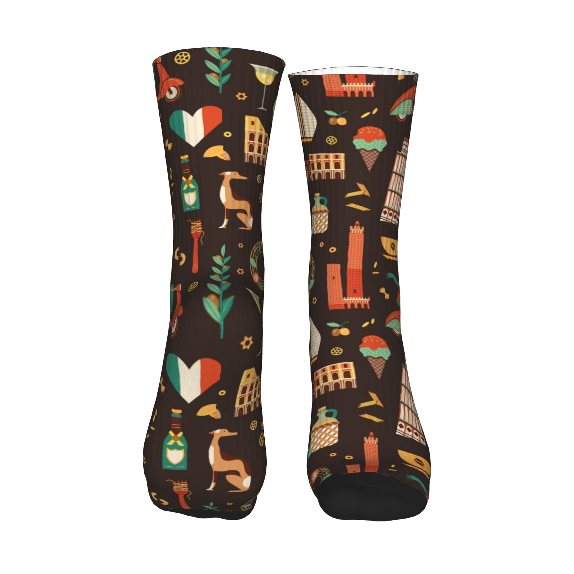 Italy Travel Italian Food Land - Dress Sock Men recension och pris