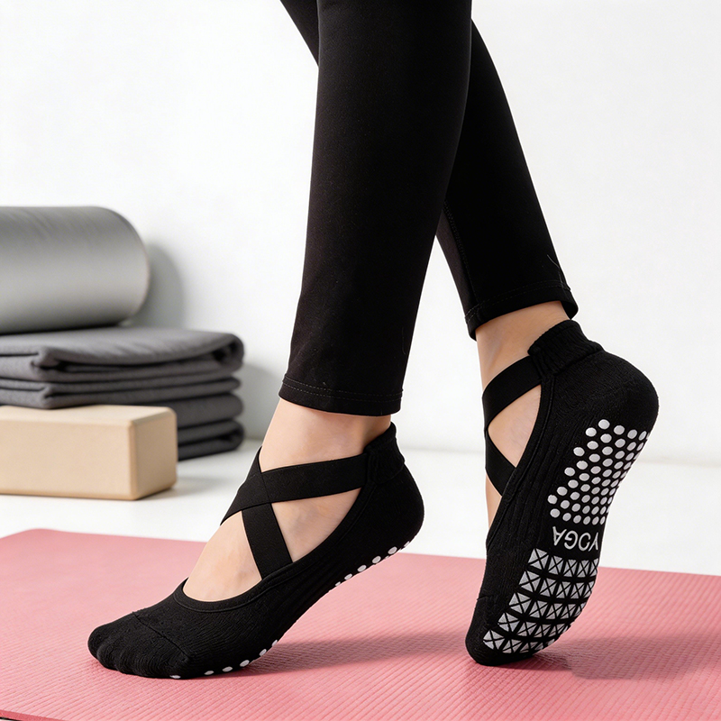 Women Non-Slip Yoga Socks Sili - No Show Sock Women recension och pris