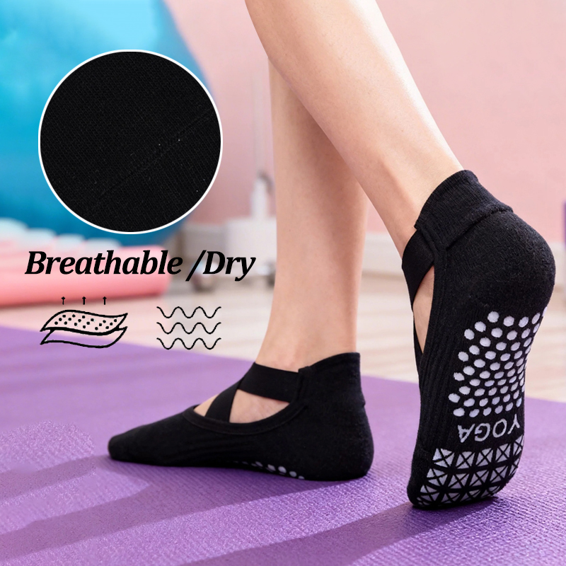Women Non-Slip Yoga Socks Sili - No Show Sock Women recension och pris