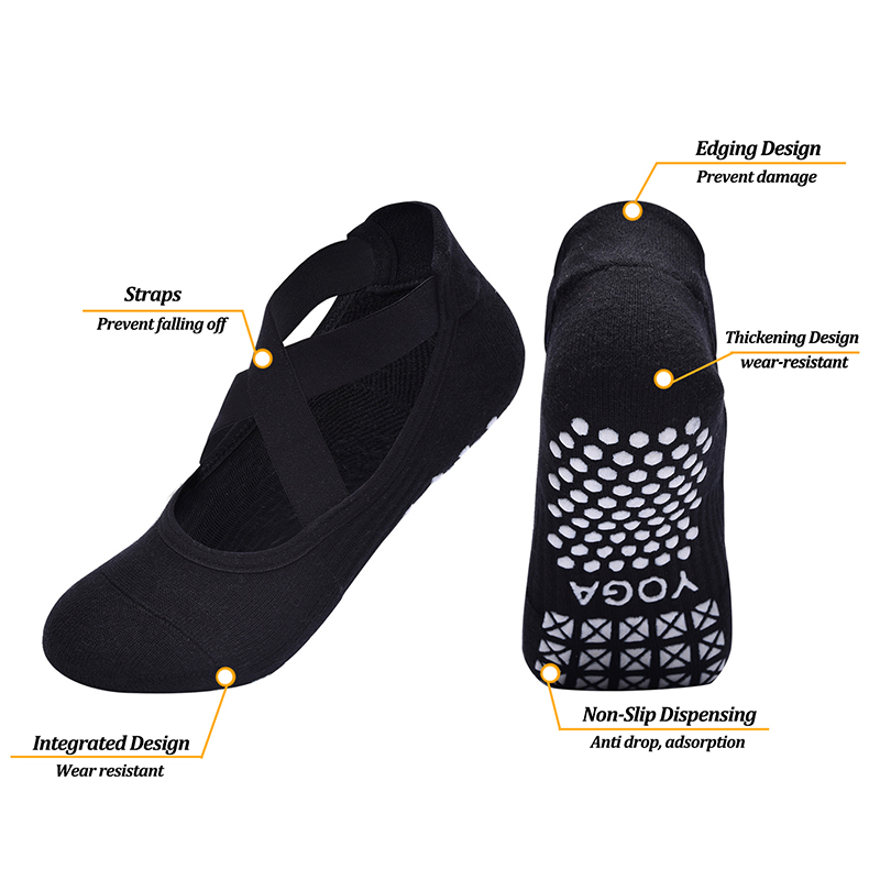 Women Non-Slip Yoga Socks Sili - No Show Sock Women recension och pris