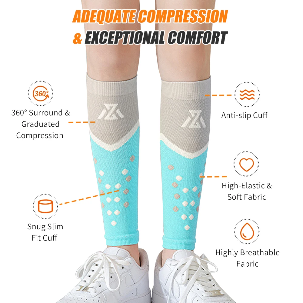 1 Pair Calf Compression Sleeve - Compression Sleeve Calf recension och pris
