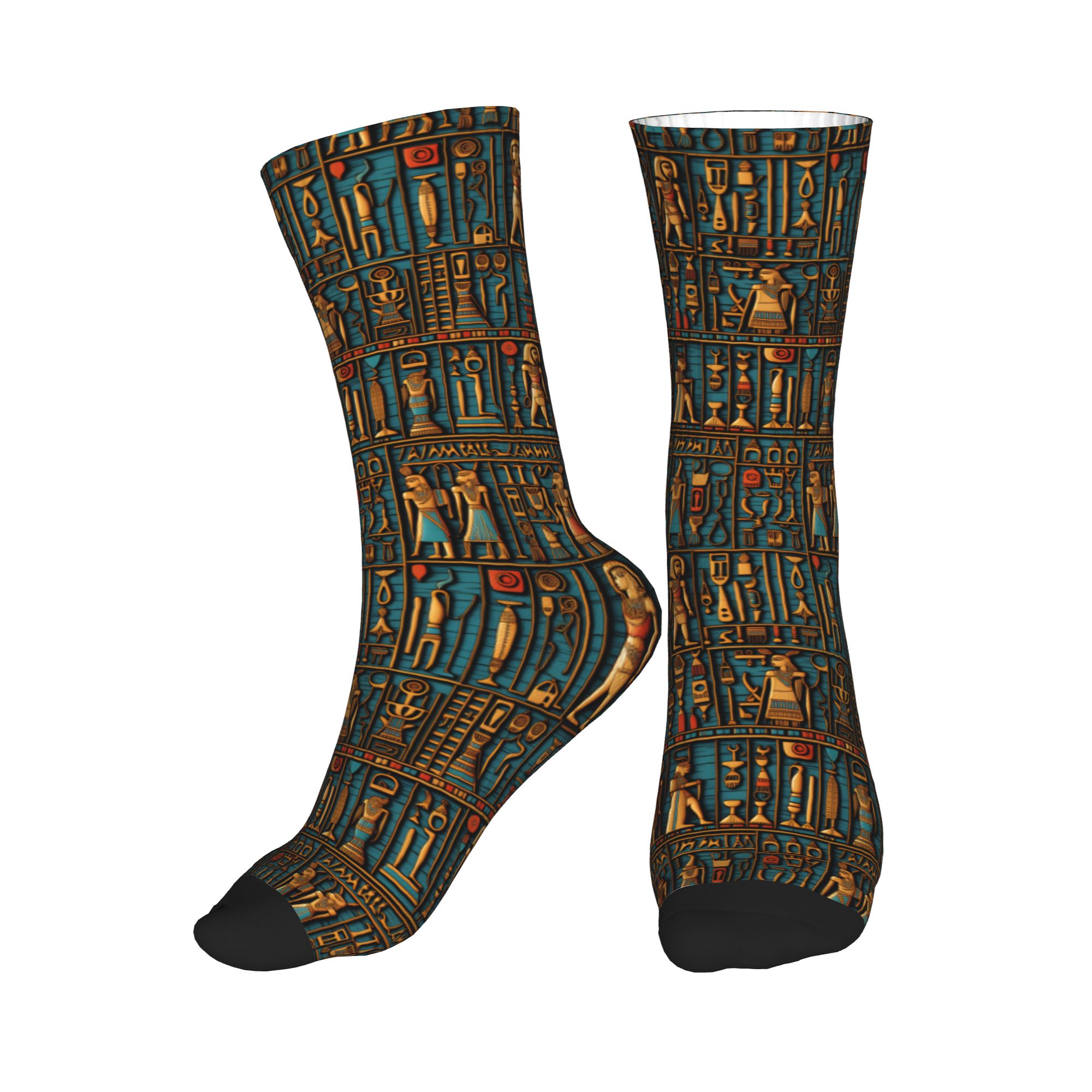 Cool Men's Egyptian Hieroglyph - Dress Sock Men recension och pris
