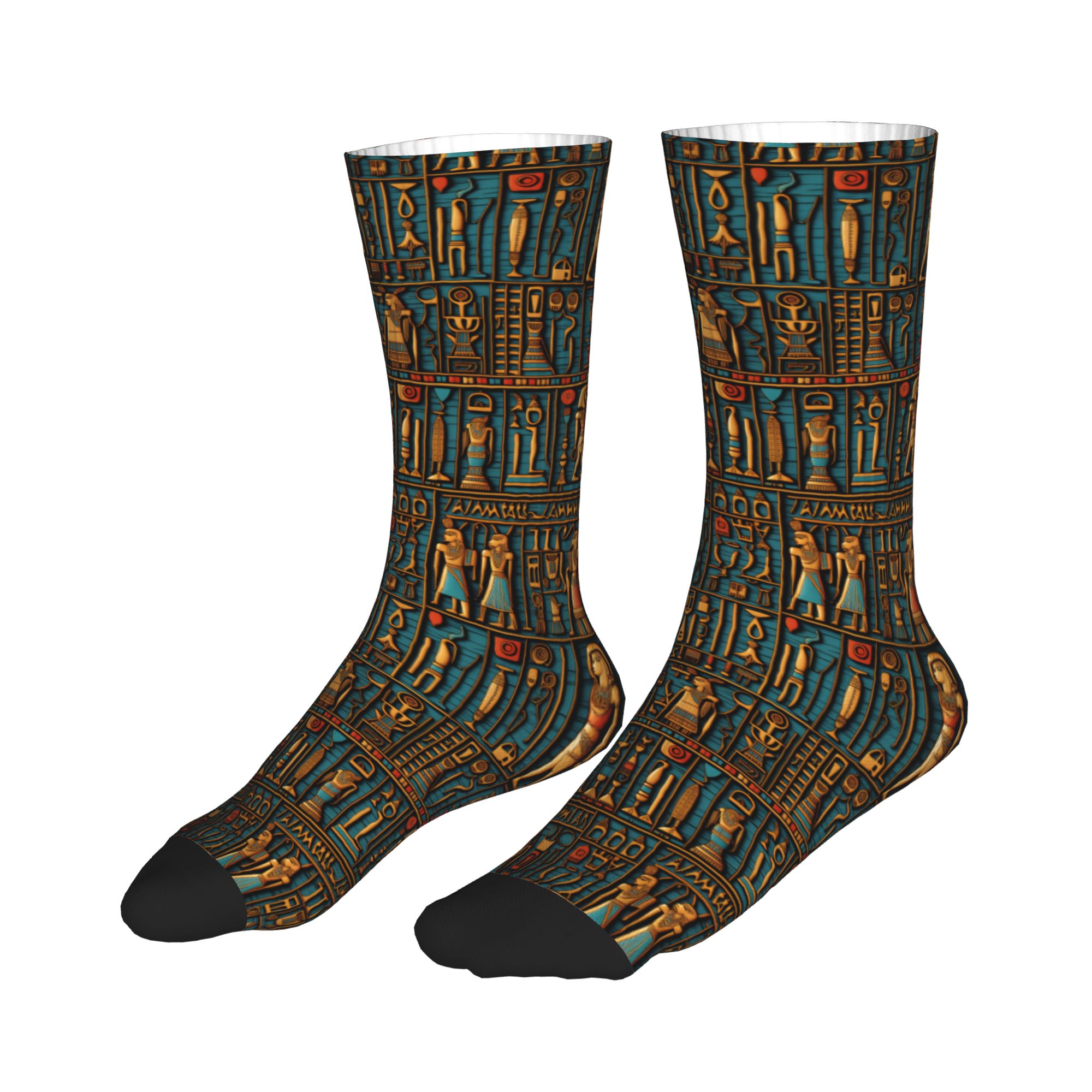 Cool Men's Egyptian Hieroglyph - Dress Sock Men recension och pris