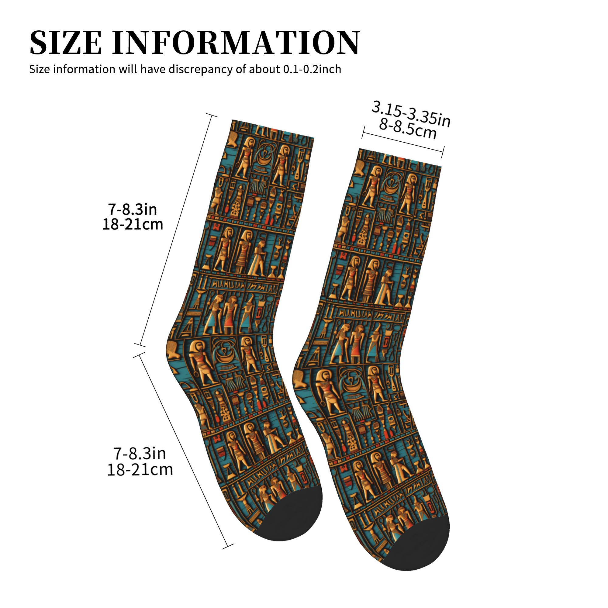 Cool Men's Egyptian Hieroglyph - Dress Sock Men recension och pris